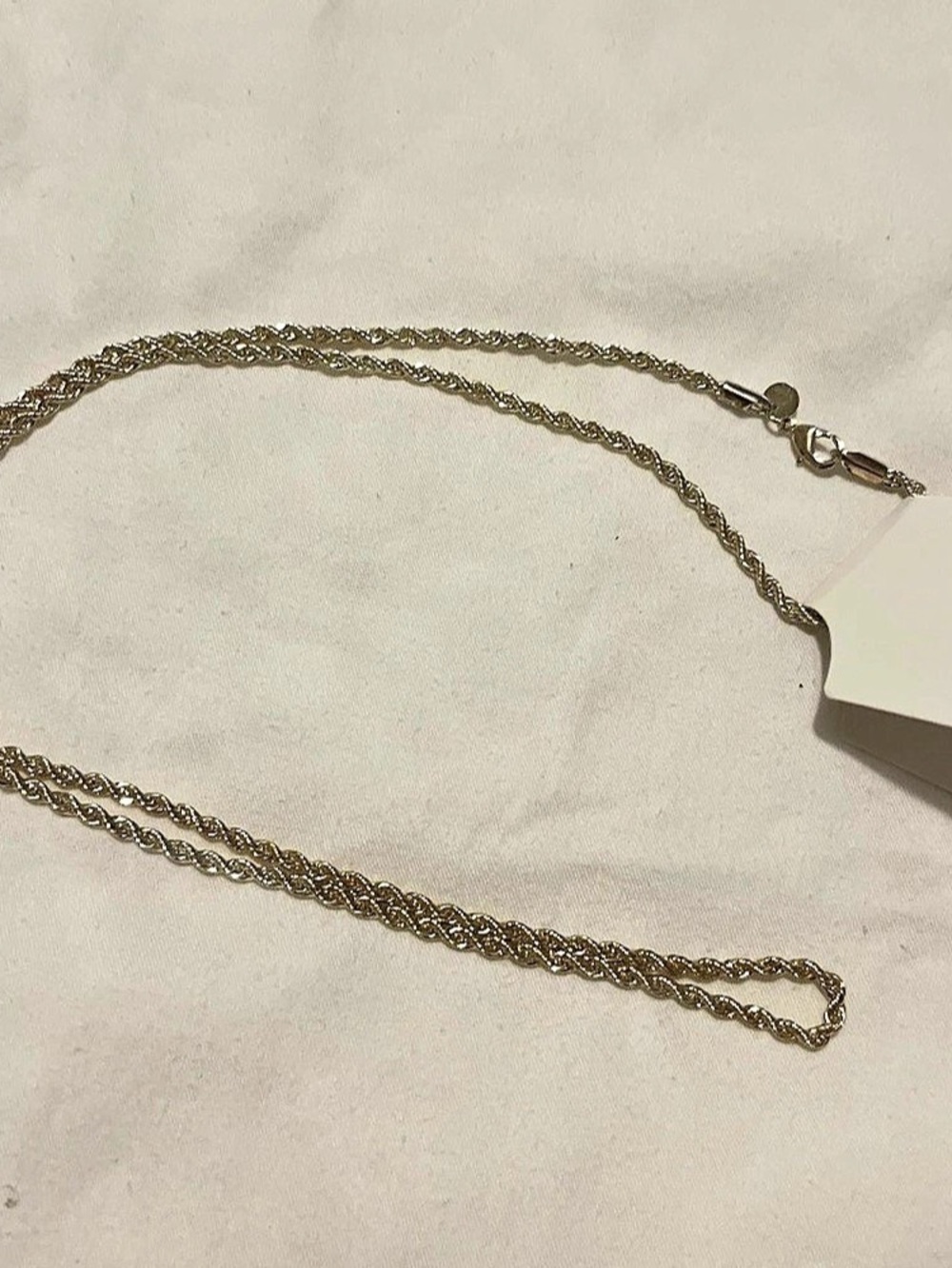 30” 3mm Rope Chain in 925 Sterling Silver